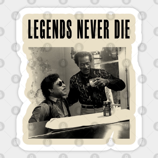 Legends Never Die Sticker by NICKROLL